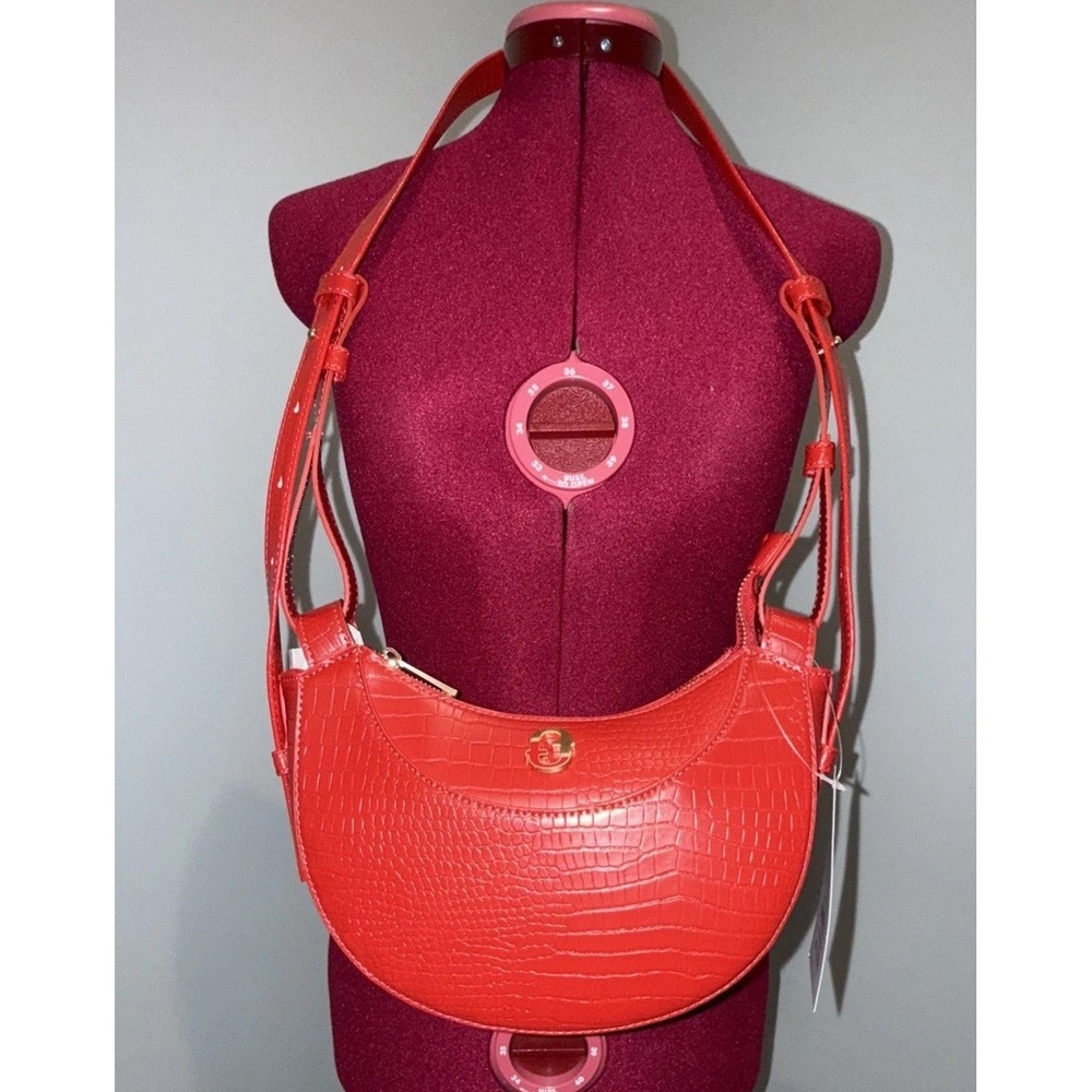 Time and Tru Olivia Crossbody Handbag Purse Women's Fiesta Red Bag NWT